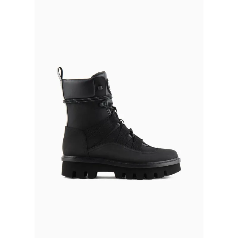 Bota em Couro Nobuck Capsule Neve Preto - 38 IT - 37 BR