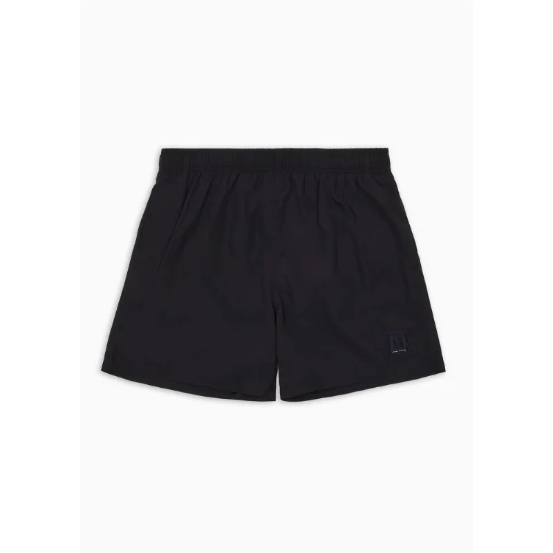 Shorts de Banho com Logo Icon Azul - L