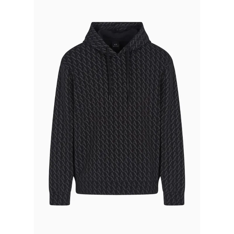 Moletom de Jersey Preto - XL