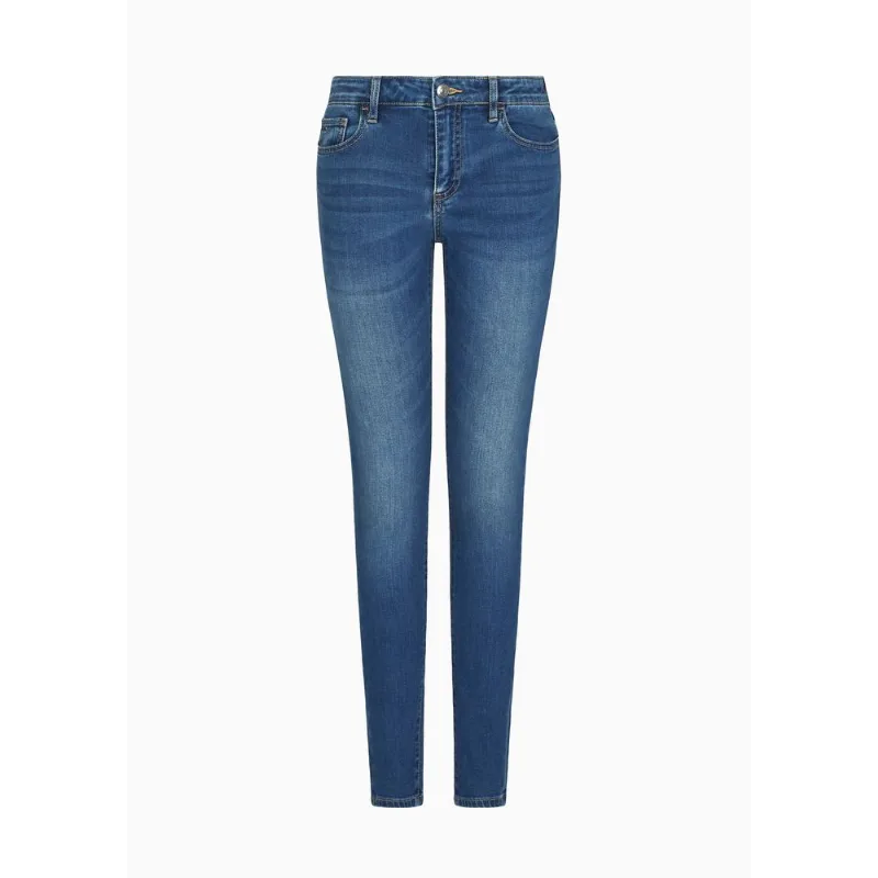 Calça Jeans Essential Super Skinny em Algodão Stretch Azul - 29 IT - 39 BR