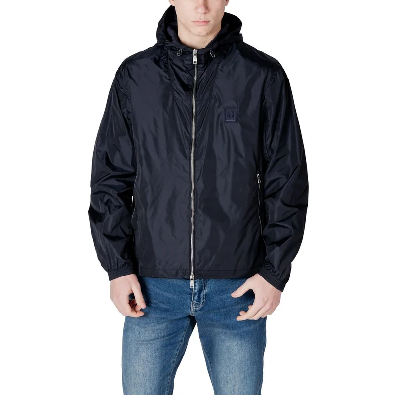 Armani Exchange Blue Polyamide Shell Jacket IT54 | XXL