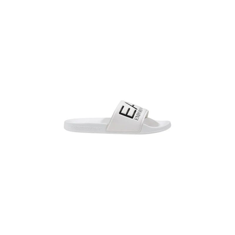 EA7 Emporio Armani White Pvc Slippers EU 38 | US 5