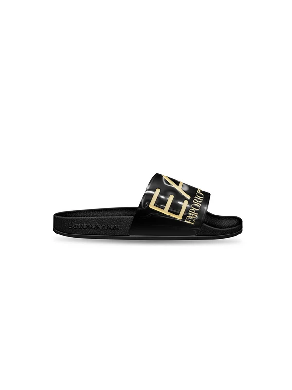 EA7 Ciabatta Uomo - 7X000108AF15118 Black/Gold 43