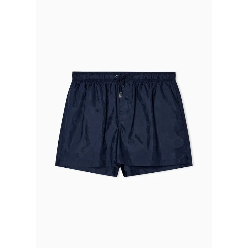 Shorts De Banho Azul Escuro - XL
