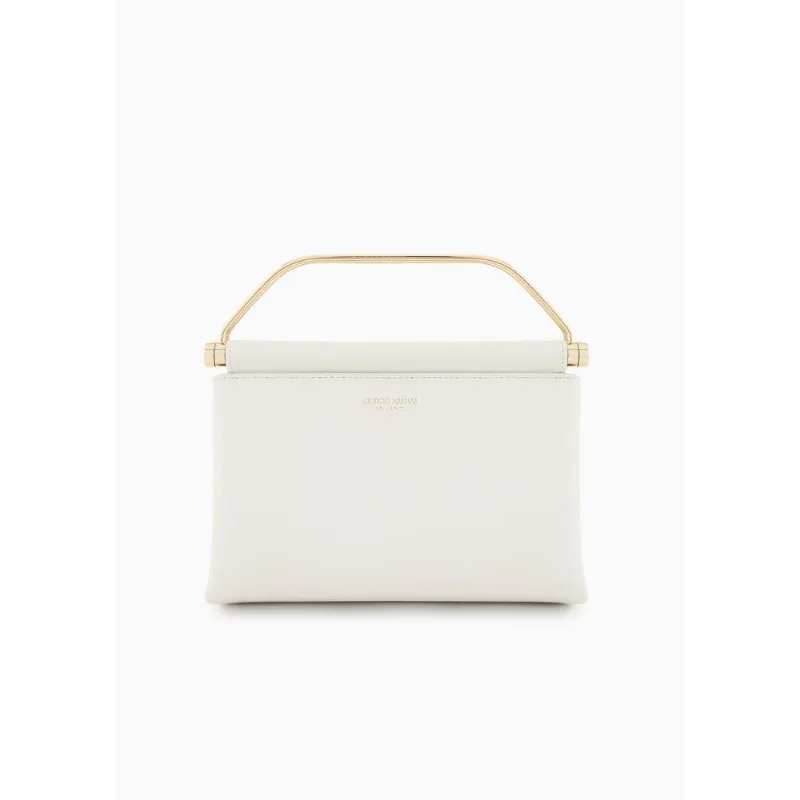 Bolsa em Couro Branco - U