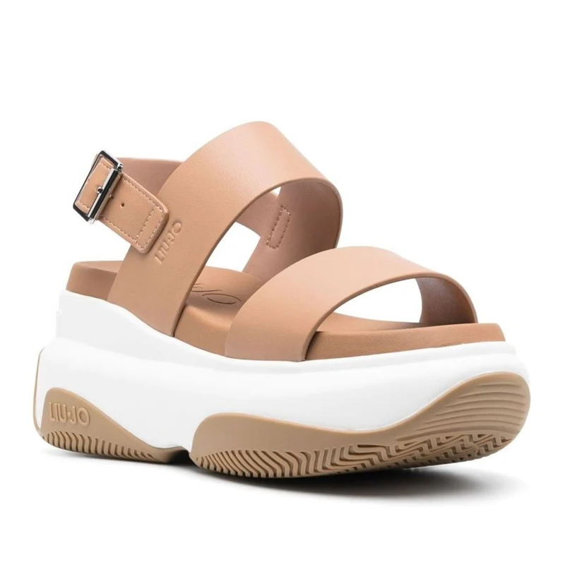 Liu Jo Brown June 06 Chunky Platform Open-Toe Sandals EU 41