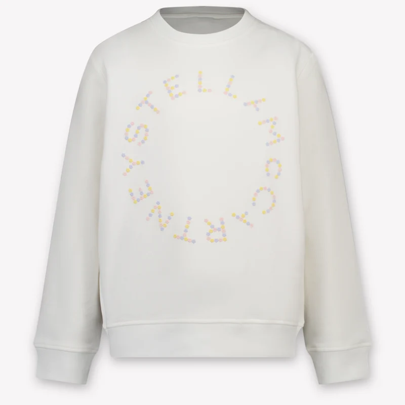 Stella McCartney Kinder Meisjes Trui In Wit 8 Jaar