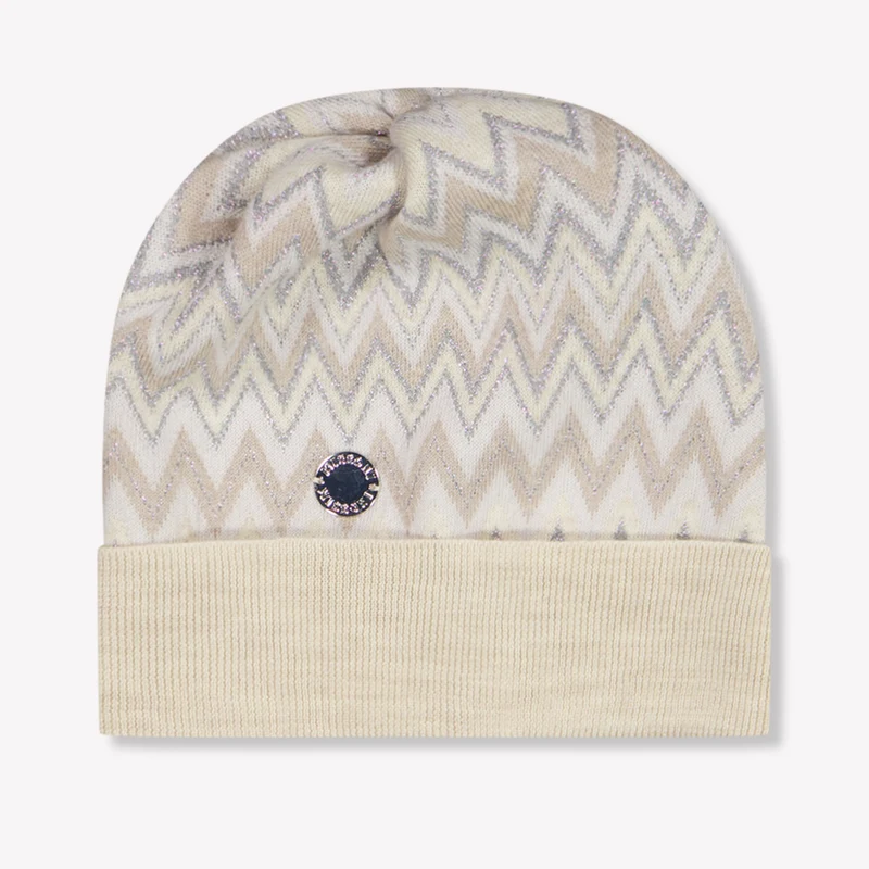 Missoni Kinder Meisjes Muts In Beige 12 Jaar