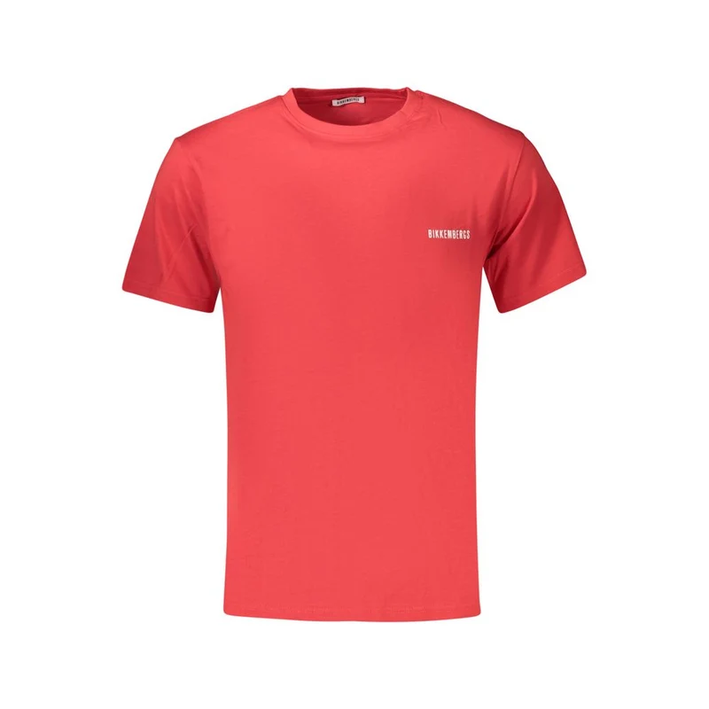 Bikkembergs Rosso Cotton Men's T-Shirt L