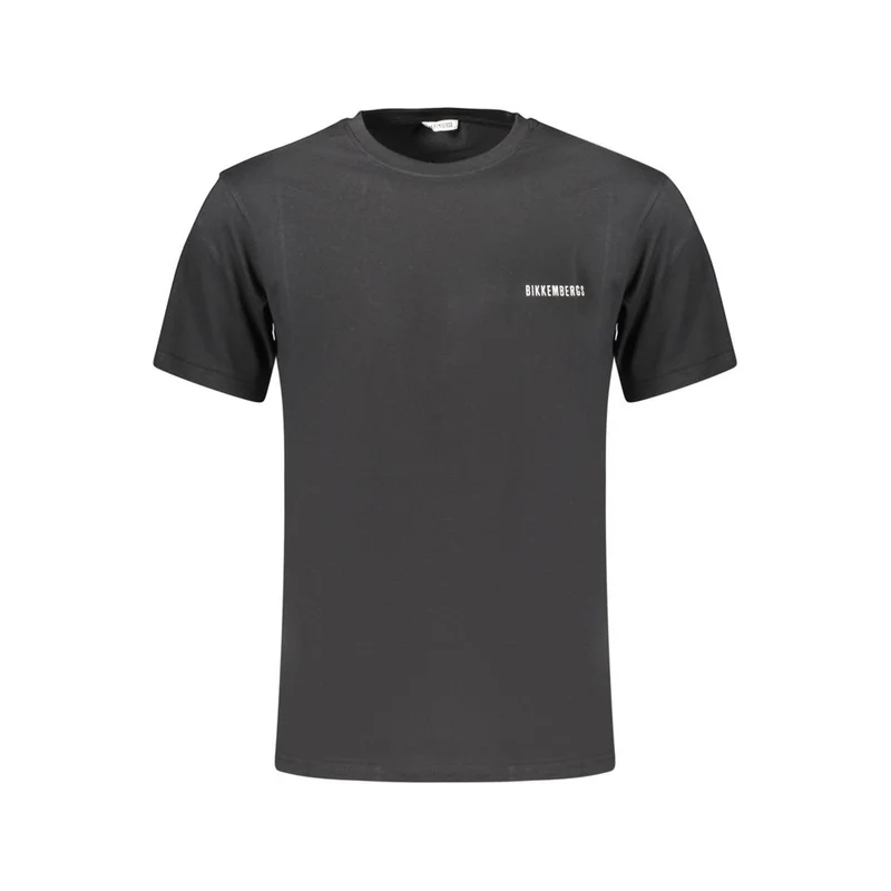 Bikkembergs Black Cotton Men's T-Shirt XL