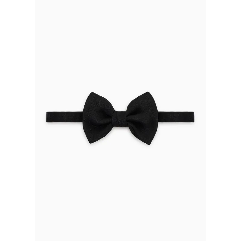 Gravata Borboleta Lurex Preto - U