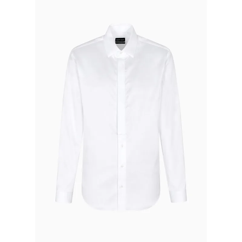 Camisa de Algodão Branco - 39 IT - 49 BR