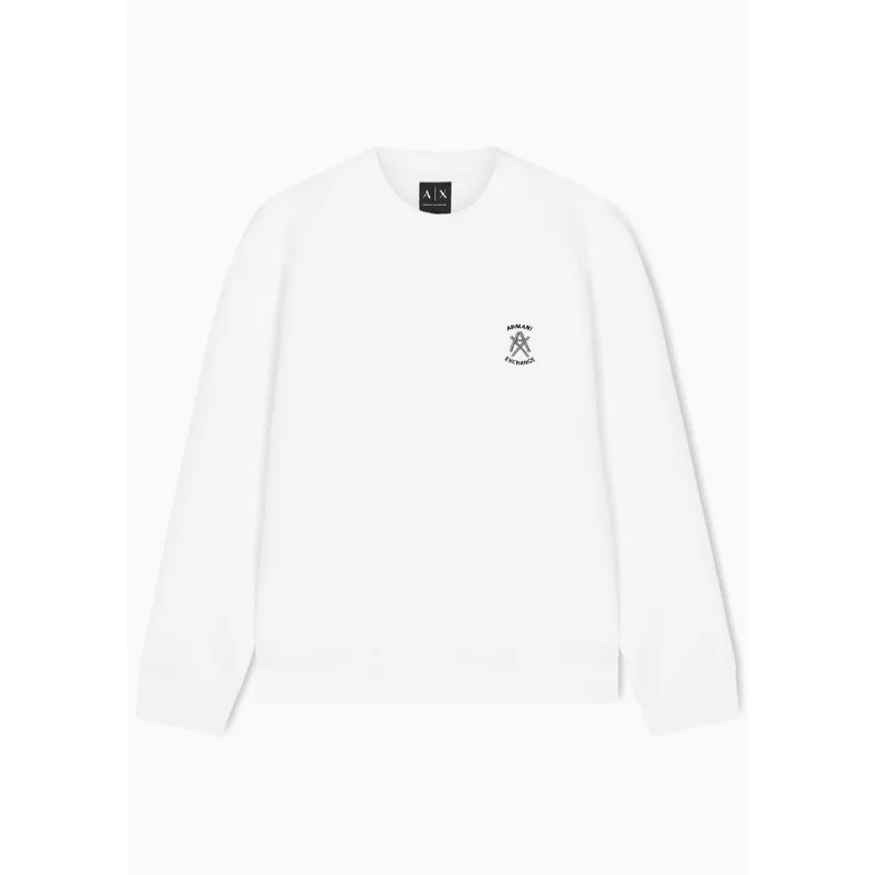 Moletom de Algodão com Acabamento Estruturado Off White - M