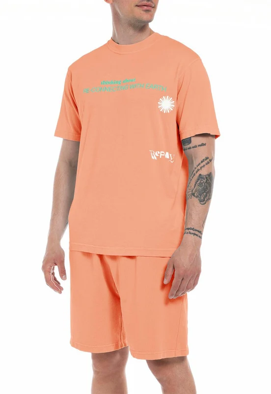 חולצת טי שירט גברים ORANGE / L