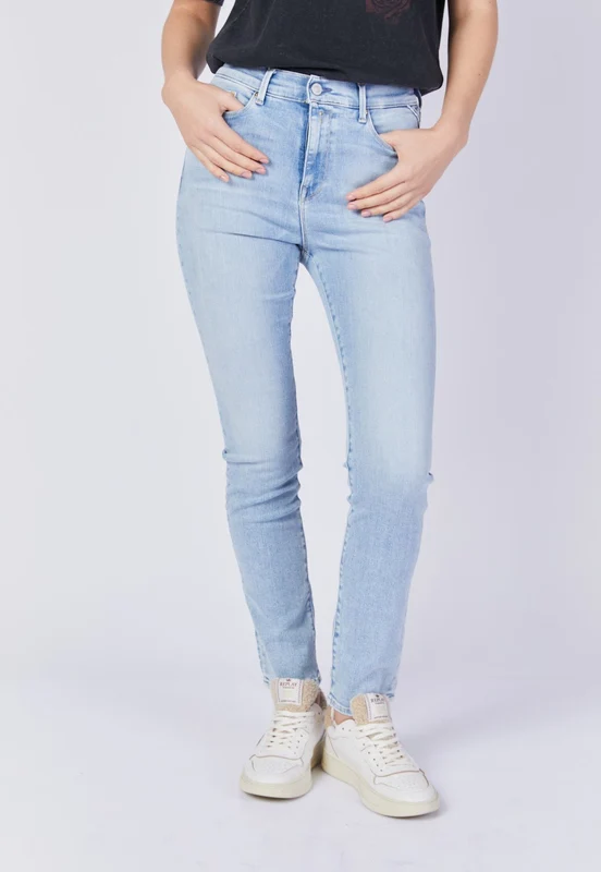 ג'ינס סקיני Mid Rise נשים BLUE / 28