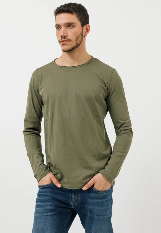 טי שירט ארוכה Timel גברים GREEN / XXL