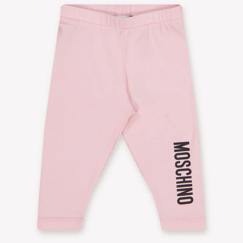 Moschino Baby Meisjes Legging In Licht Roze 3/6