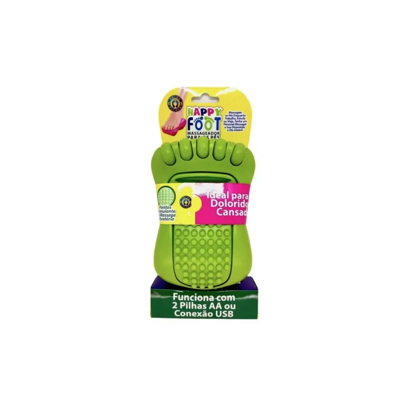 Massageador Para PÉS Happy Foot Verde MG02 - Ortho Pauher