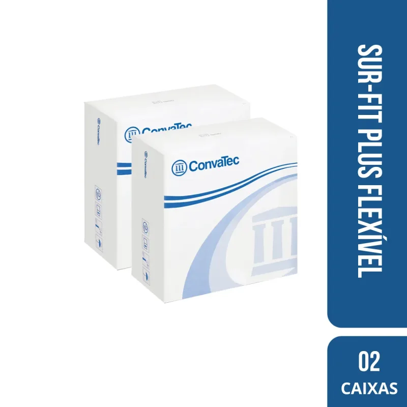 Placa Sur-fit Plus Flexível 45MM 02 Caixas (C/10 Unds) 401611 - Convatec