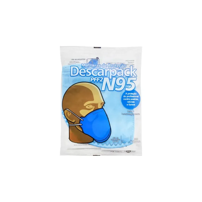 Máscara de Proteção N95 (C/10 Unds) - Descarpack
