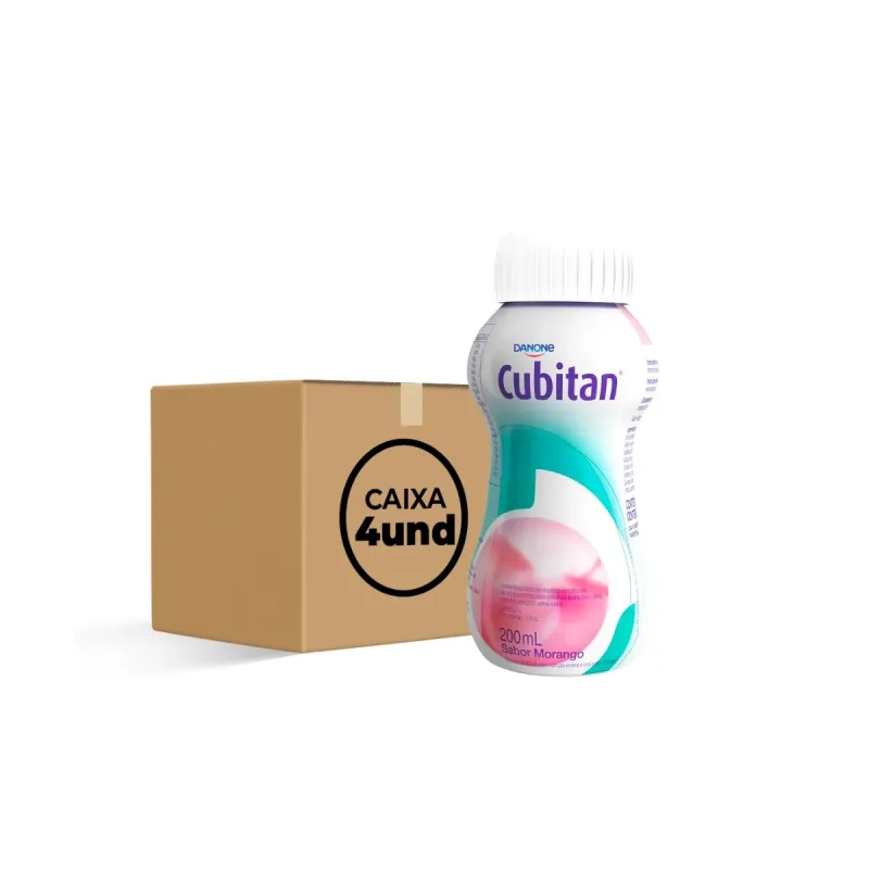 Cubitan Morango 200ML (CX C/04 Unds) - Danone