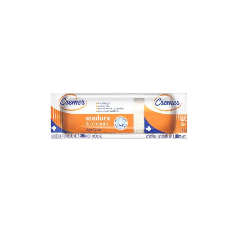 Atadura de Crepom 10 CM X 1,80 MT 13FIOS (UND) - Cremer