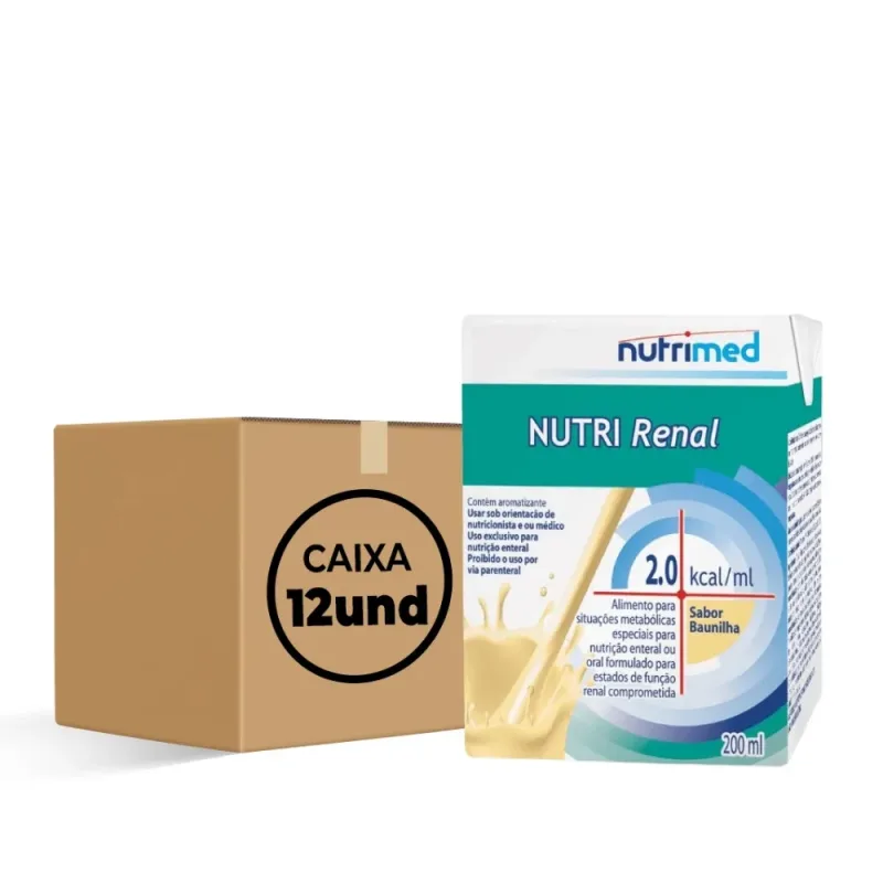 Nutri Renal 2.0KCAL/ML 200ML (KIT C/12) - Nutrimed