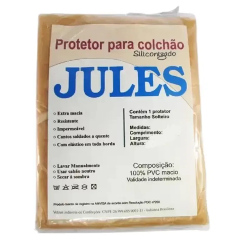 Lencol Luva Casal Siliconizado - Jules