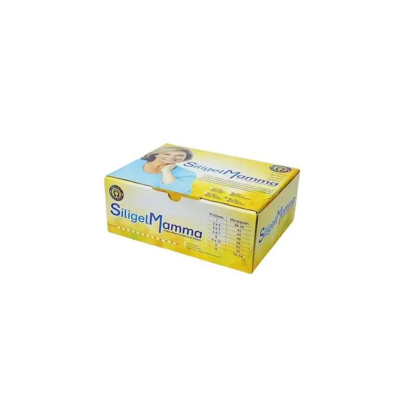 Prótese Mamária Externa de Silocone Modelo Gota Siligelmamma Nº08 1054 - Ortho Pauher