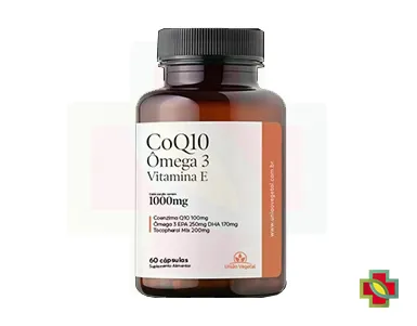 COQ10 + OMEGA3 + Vitamina E 60CAPS (KIT C/02) - Uniao Vegetal