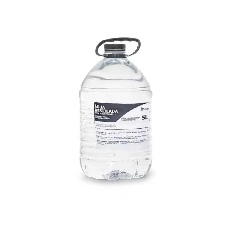 Água Destilada Para Bipap Cpap 5000 ML - Fortsan