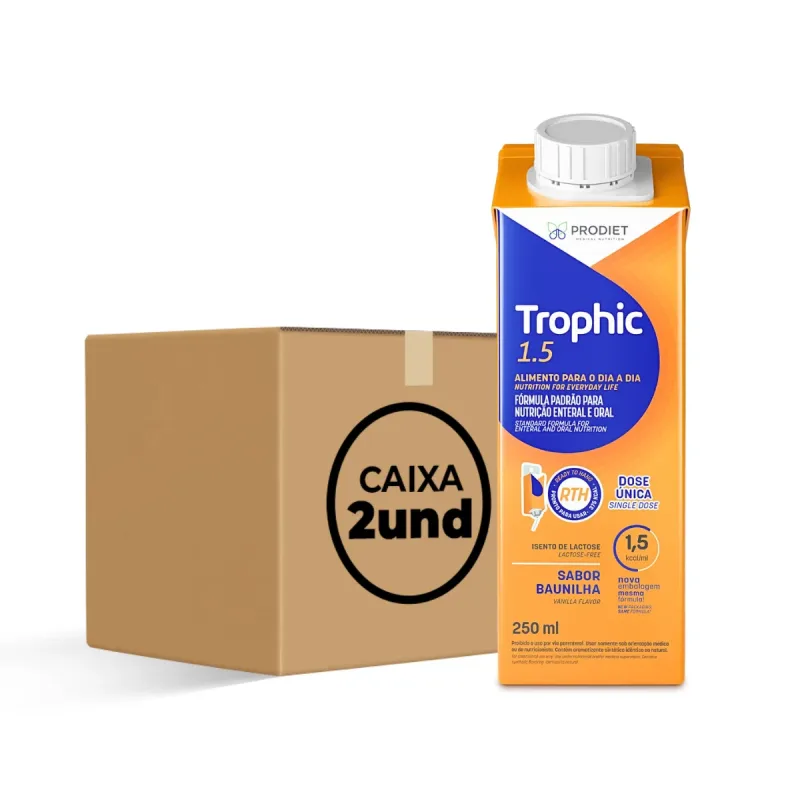 Trophic 1.5 Baunilha 250ML (CX C/2 Unds) - Prodiet