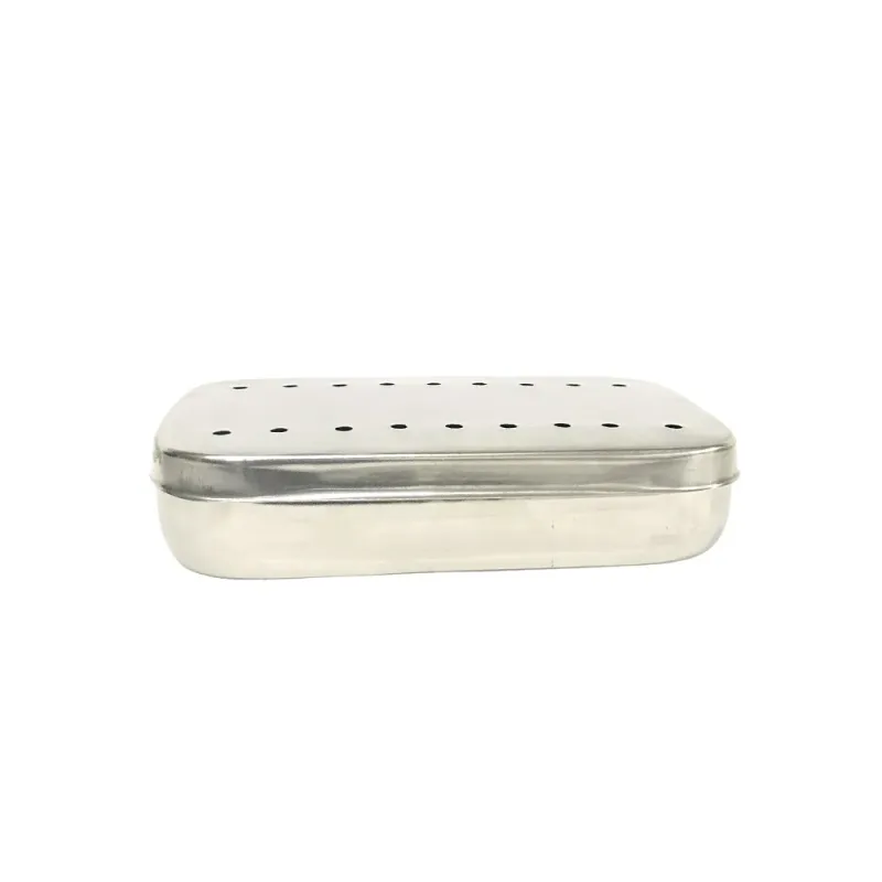 Estojo Perfurado 20 X 10 X 5 CM - Qualinox