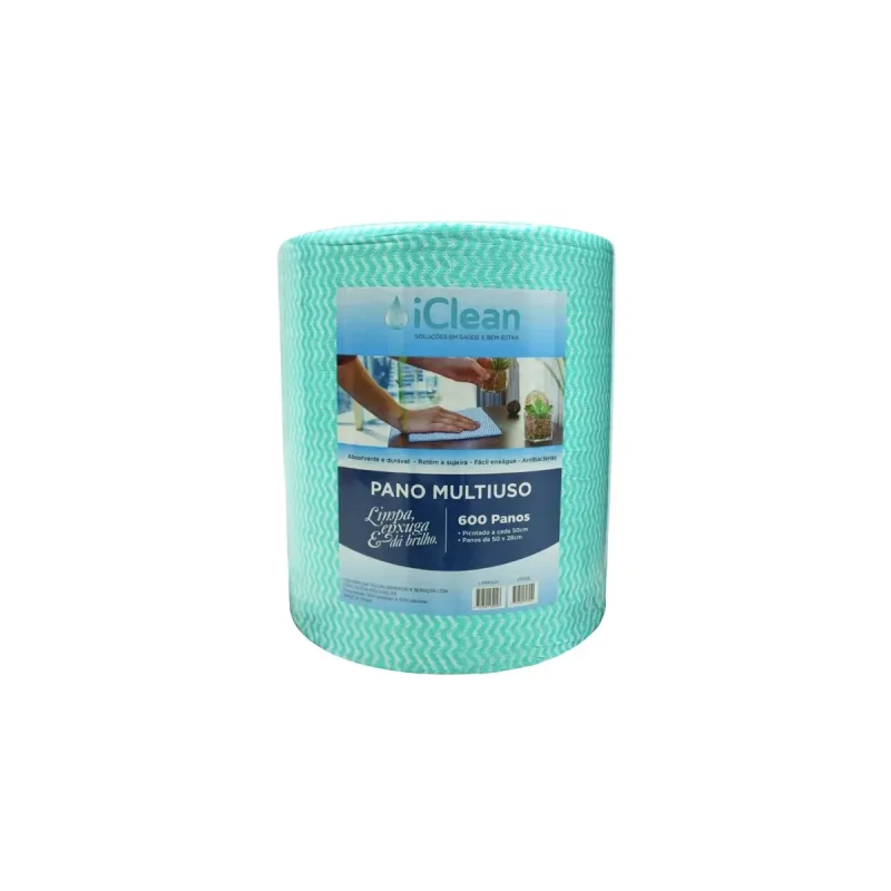 Pano Multiuso Iclean 28CM X 50CM X 300M - 35GR 600 Panos - Icleanpro