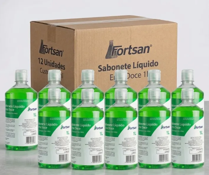 Sabonete Líquido Erva Doce 1L (CX C/12 UND) - Fortsan