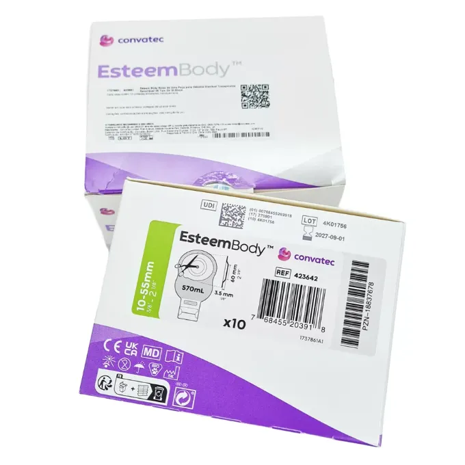 Bolsa P/Col.esteem Body Convexa 10-55MM 3,5MM 1737648 (CX C/10) - Convatec