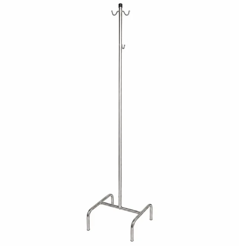 Suporte Para Soro Inox Fixo SEM Rodízio - Tubomed