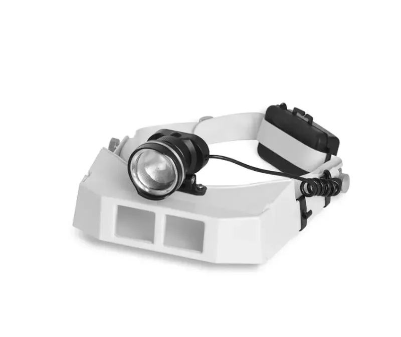 Lupa de Pala com LED Optico 03 Lentes - Estek