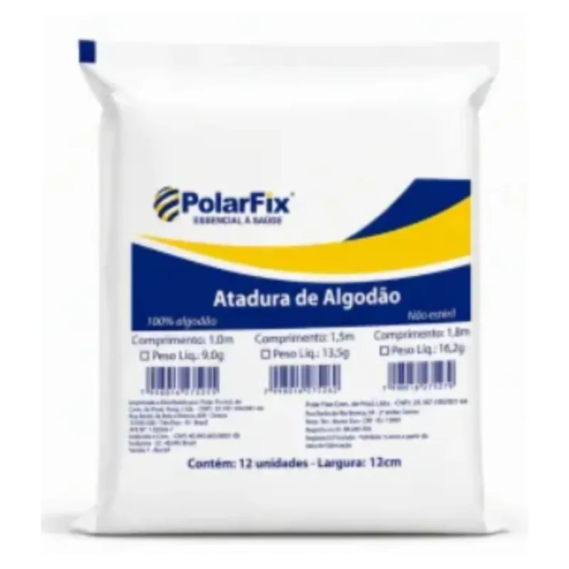 Atad.de Algodao Ortopedica 10CMX1,8M (Pacote C/12 Unds) Polafix