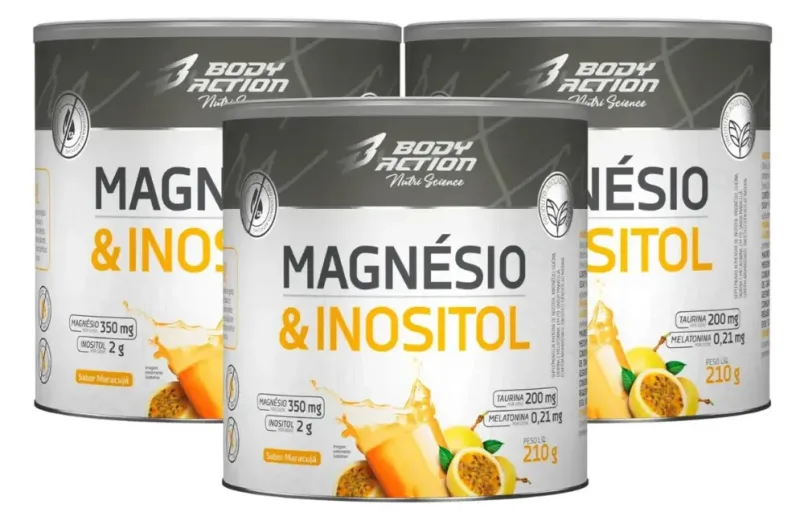 Magnésio Inositol Maracujá 210G - Body Action
