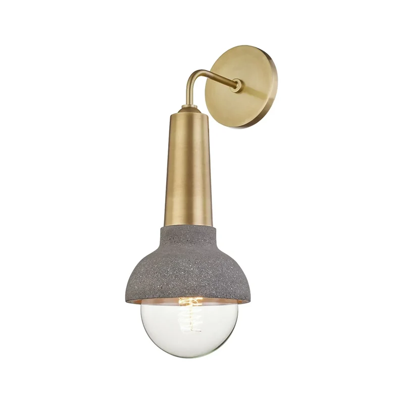 Mitzi Macy 17" Wall Sconce Aged Brass