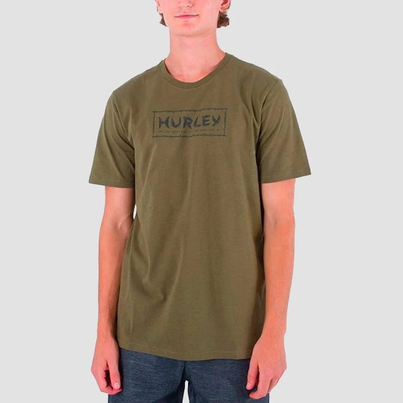 Hurley Everyday Death In Paradise T-Shirt Olive X-Large / Olive