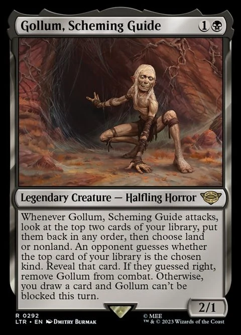 Gollum, Scheming Guide (292) Non-Foil / Near Mint