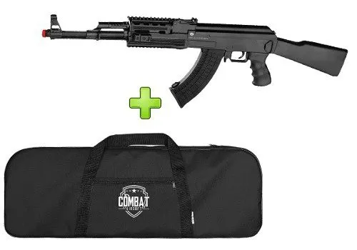 Rifle Airsoft Ak 47 Tactical Fsv Full - Cal 6,0mm + Capa