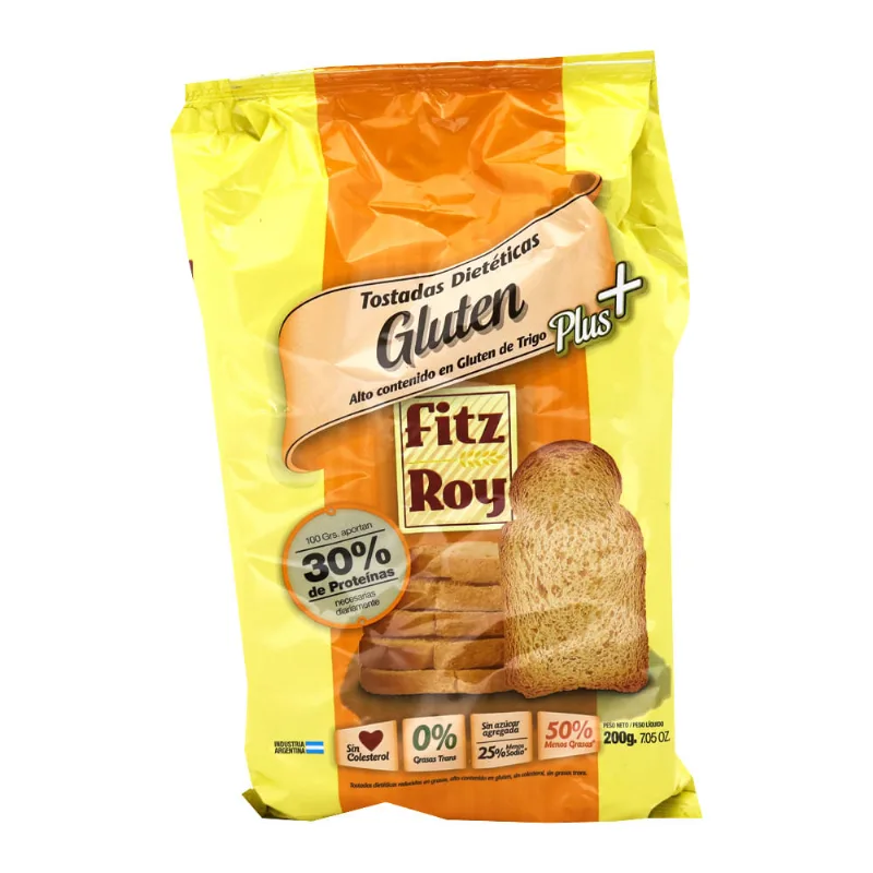 Tostadas Fitz Roy Gluten 200 Gr