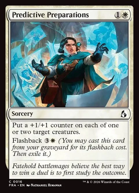 Predictive Preparations (16) Foil / Near Mint