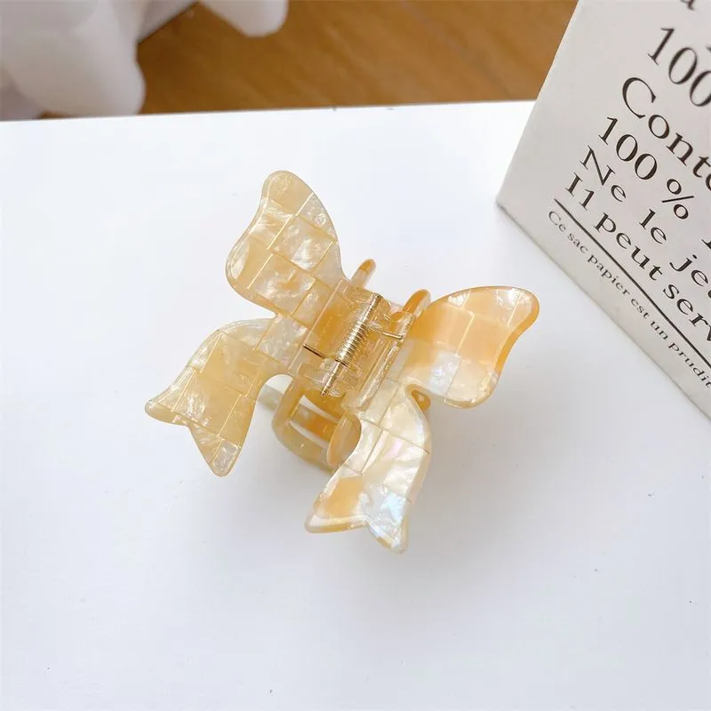 Clipe De Cabelo De Placa De Ácido Acético, Estilo Coreano Simples Sênior