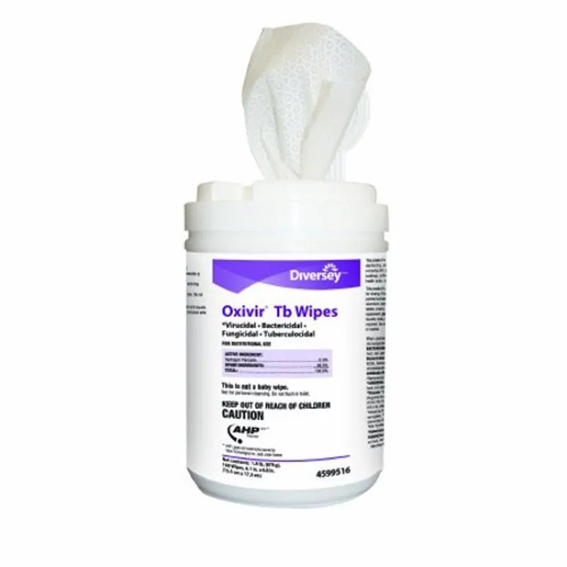 Desinfetante Superfície Oxivir Wipe Álcool 160ct Descartável