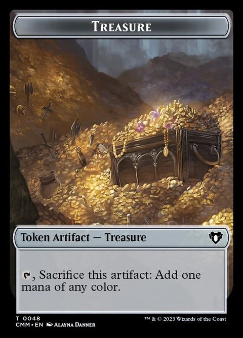 Treasure // Spider (48/36) Non-Foil / Near Mint