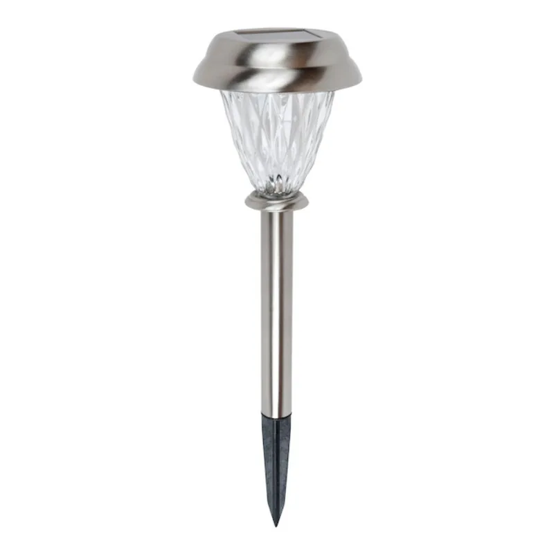Moonrays 6-Pack Stainless Steel Solar LED Stake Light